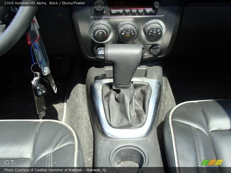 Black / Ebony/Pewter 2009 Hummer H3 Alpha