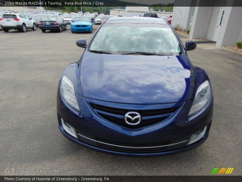 Kona Blue Mica / Gray 2009 Mazda MAZDA6 s Touring