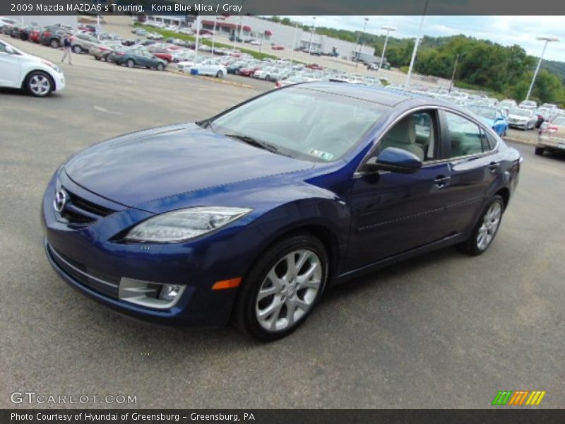 Kona Blue Mica / Gray 2009 Mazda MAZDA6 s Touring