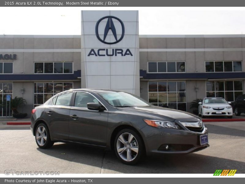Modern Steel Metallic / Ebony 2015 Acura ILX 2.0L Technology