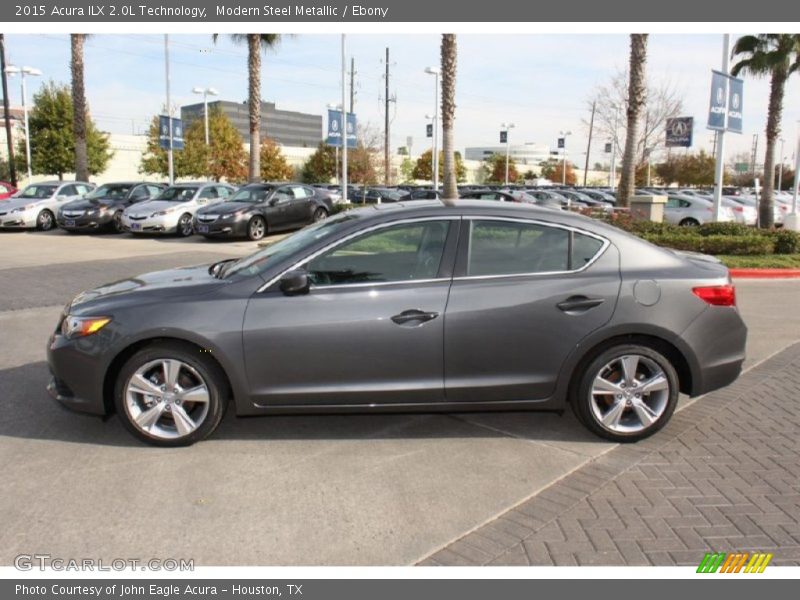 Modern Steel Metallic / Ebony 2015 Acura ILX 2.0L Technology