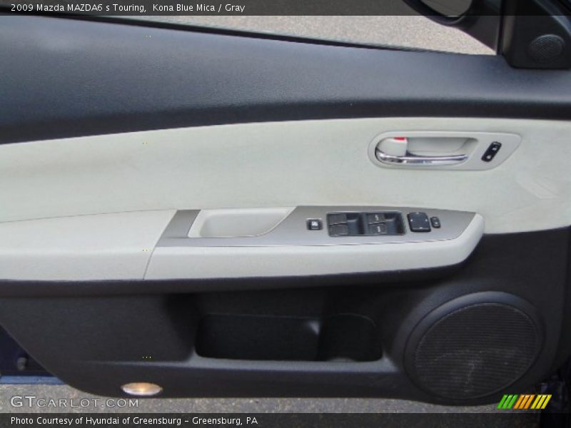 Kona Blue Mica / Gray 2009 Mazda MAZDA6 s Touring