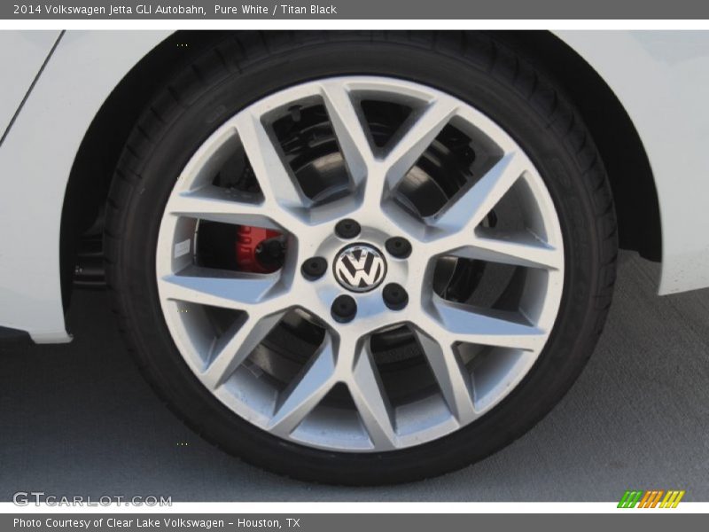 Pure White / Titan Black 2014 Volkswagen Jetta GLI Autobahn