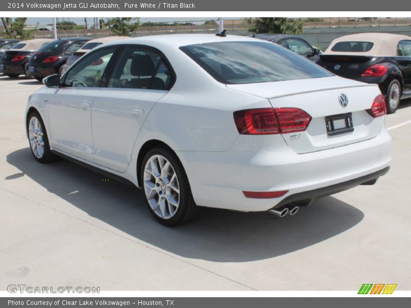 Pure White / Titan Black 2014 Volkswagen Jetta GLI Autobahn