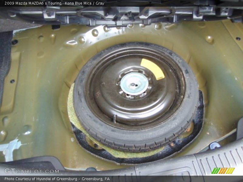 Kona Blue Mica / Gray 2009 Mazda MAZDA6 s Touring