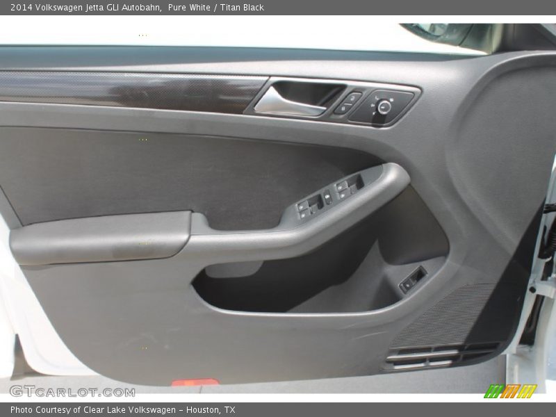 Pure White / Titan Black 2014 Volkswagen Jetta GLI Autobahn