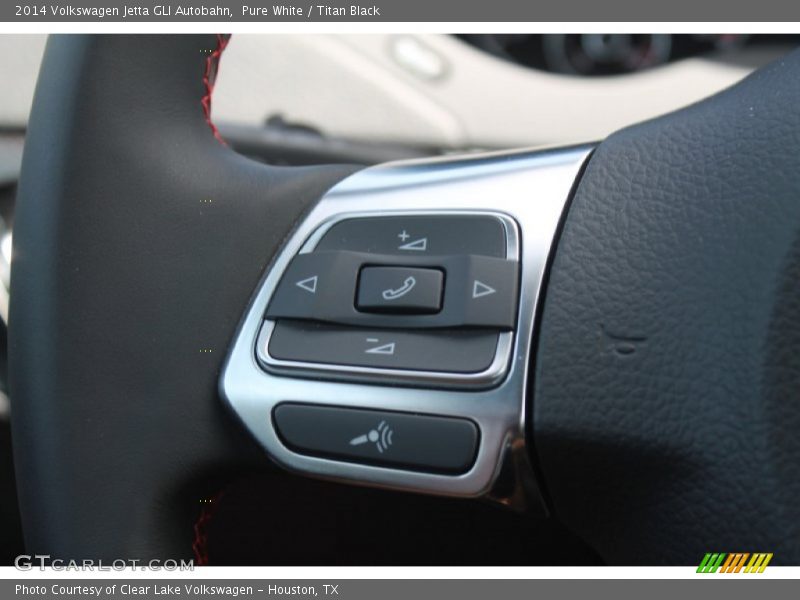 Pure White / Titan Black 2014 Volkswagen Jetta GLI Autobahn