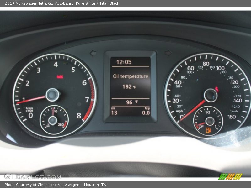 Pure White / Titan Black 2014 Volkswagen Jetta GLI Autobahn