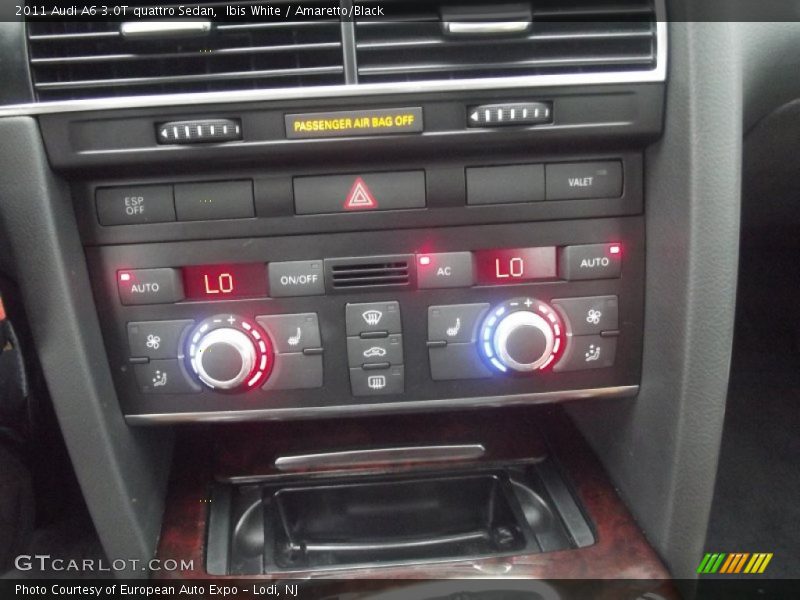 Ibis White / Amaretto/Black 2011 Audi A6 3.0T quattro Sedan
