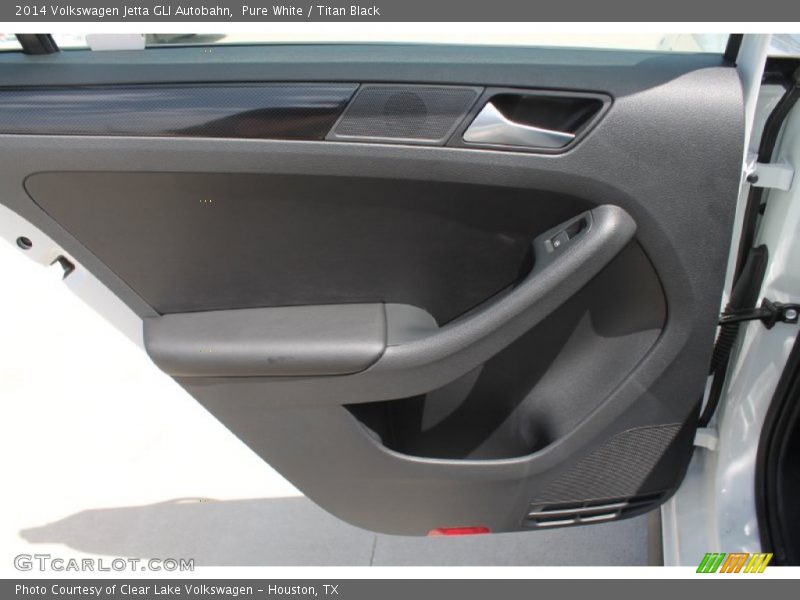 Pure White / Titan Black 2014 Volkswagen Jetta GLI Autobahn