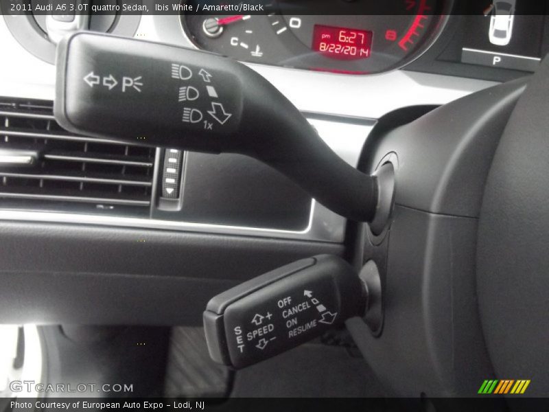 Ibis White / Amaretto/Black 2011 Audi A6 3.0T quattro Sedan