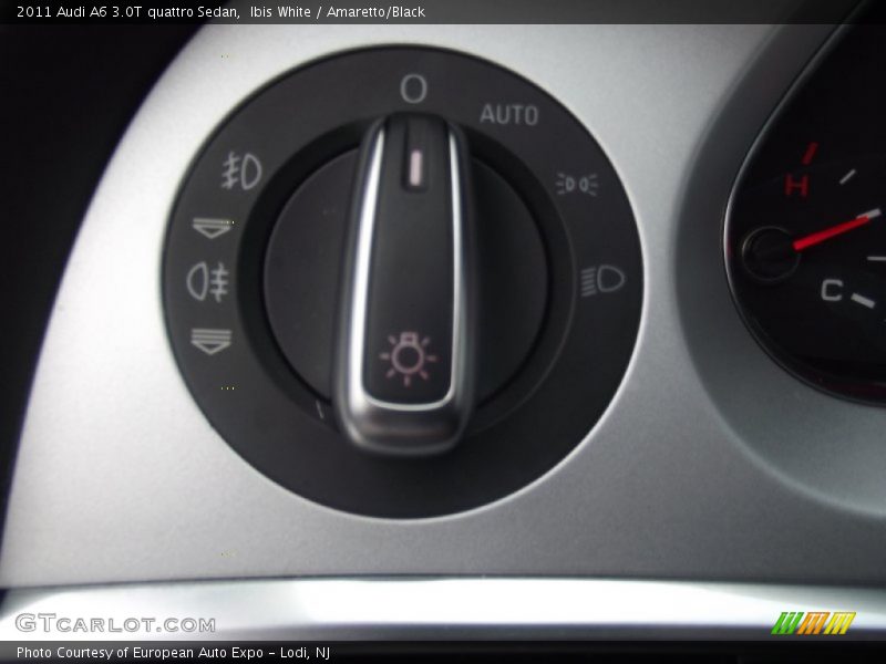 Ibis White / Amaretto/Black 2011 Audi A6 3.0T quattro Sedan