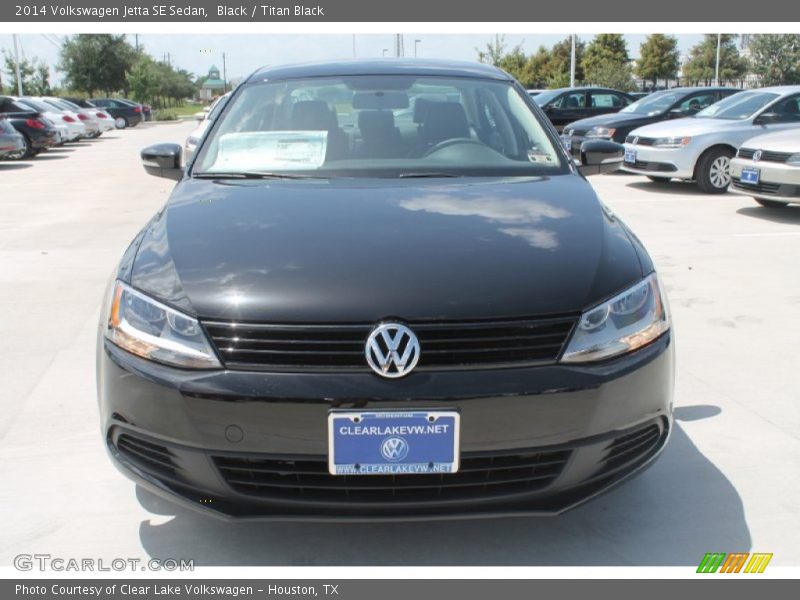 Black / Titan Black 2014 Volkswagen Jetta SE Sedan