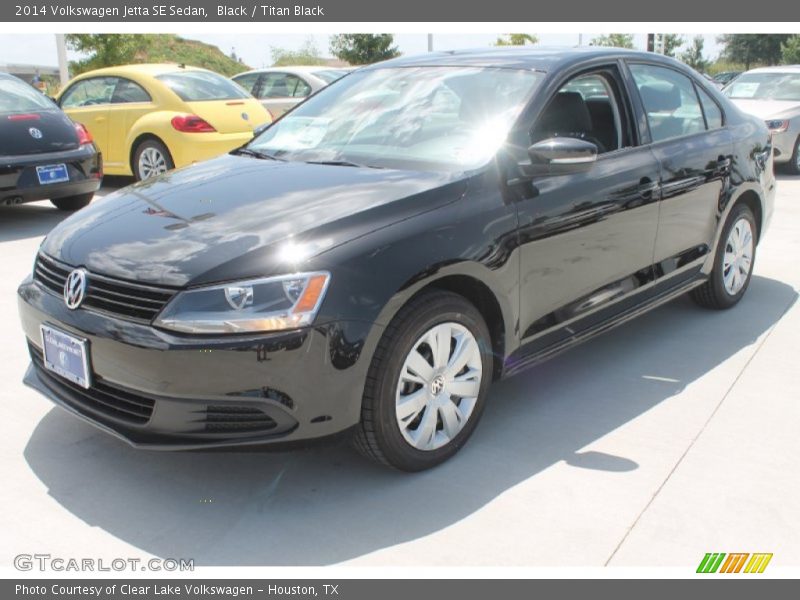 Black / Titan Black 2014 Volkswagen Jetta SE Sedan