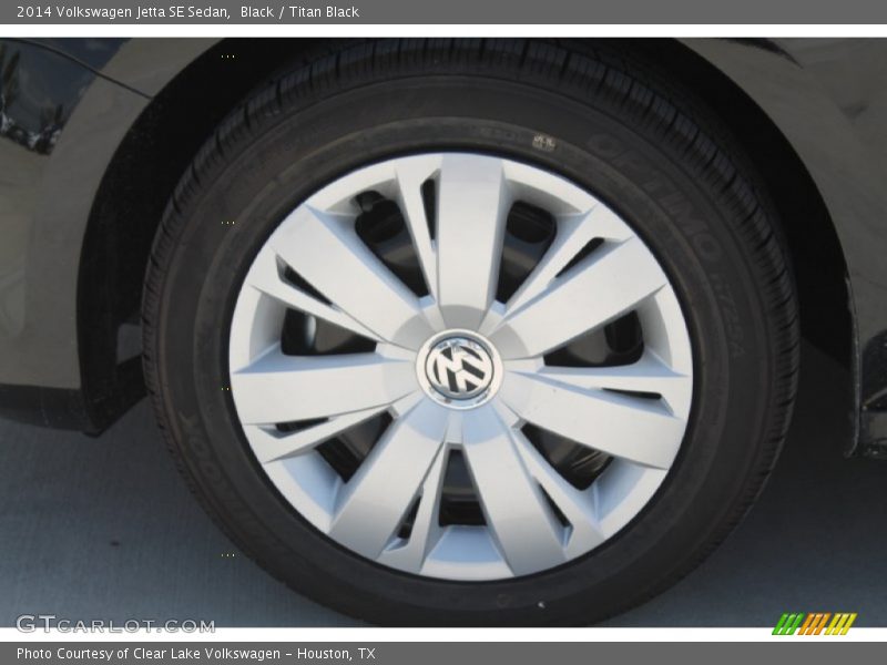 Black / Titan Black 2014 Volkswagen Jetta SE Sedan