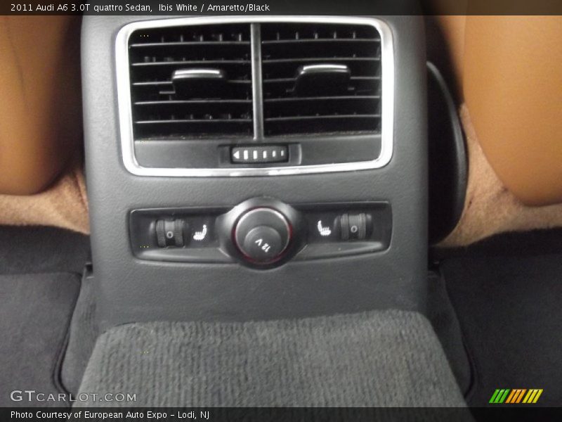 Ibis White / Amaretto/Black 2011 Audi A6 3.0T quattro Sedan