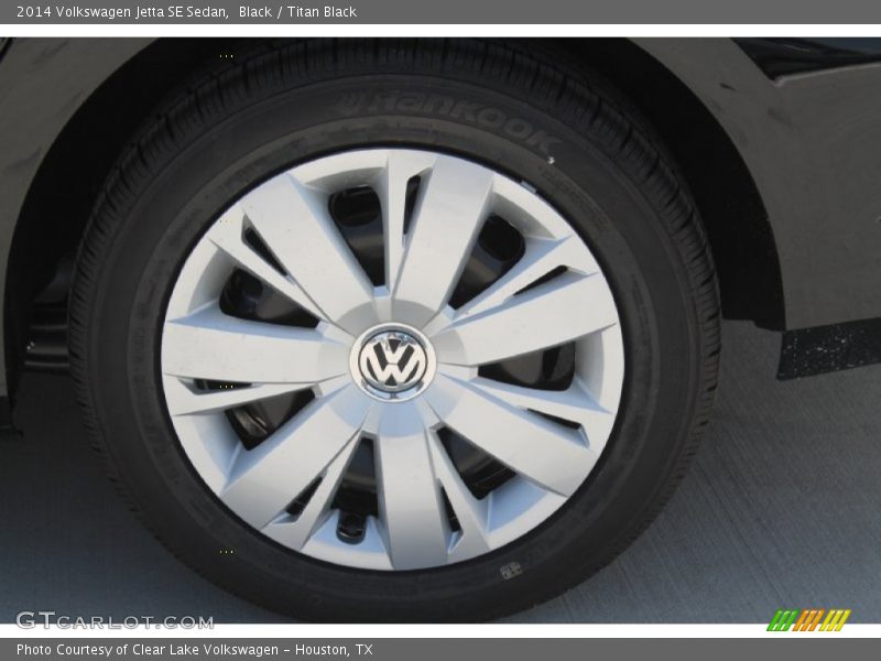 Black / Titan Black 2014 Volkswagen Jetta SE Sedan