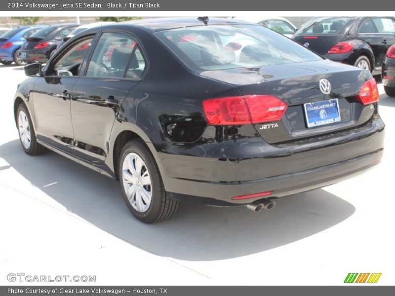 Black / Titan Black 2014 Volkswagen Jetta SE Sedan