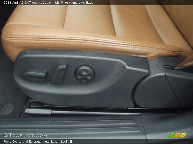 Ibis White / Amaretto/Black 2011 Audi A6 3.0T quattro Sedan