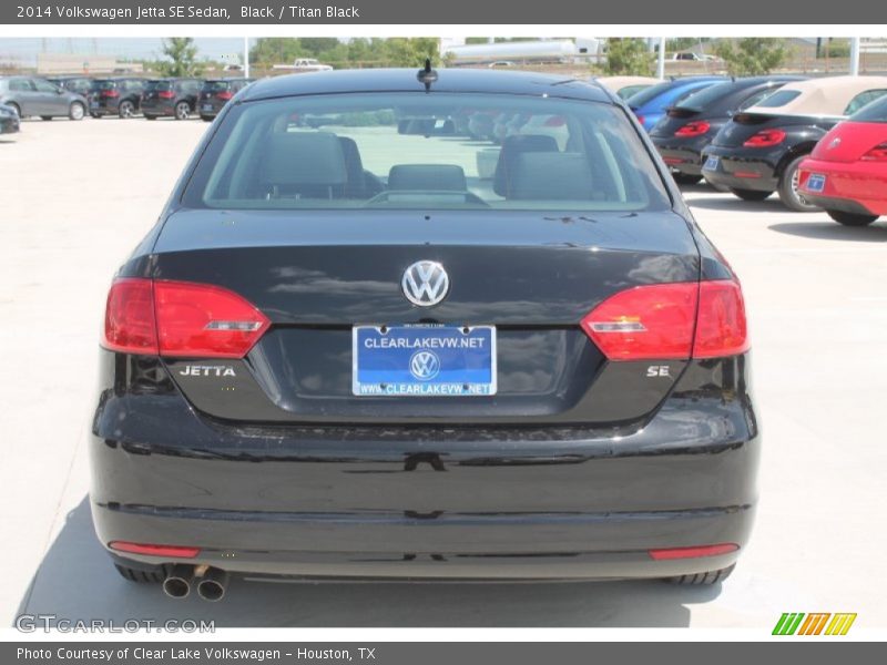 Black / Titan Black 2014 Volkswagen Jetta SE Sedan