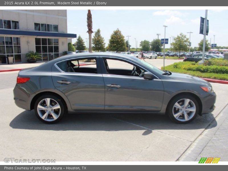 Modern Steel Metallic / Ebony 2015 Acura ILX 2.0L Premium