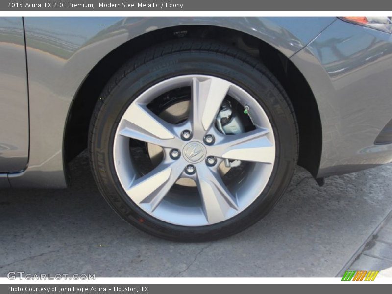 Modern Steel Metallic / Ebony 2015 Acura ILX 2.0L Premium