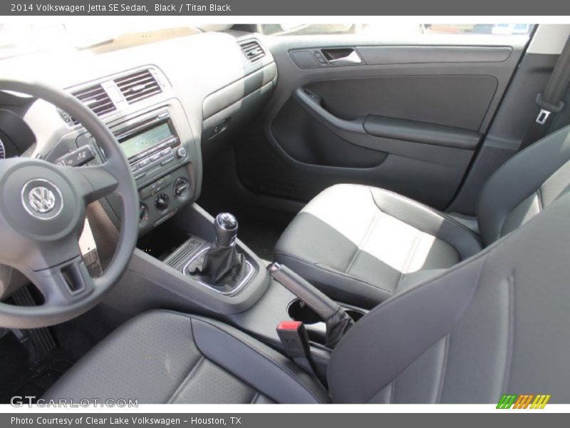Black / Titan Black 2014 Volkswagen Jetta SE Sedan