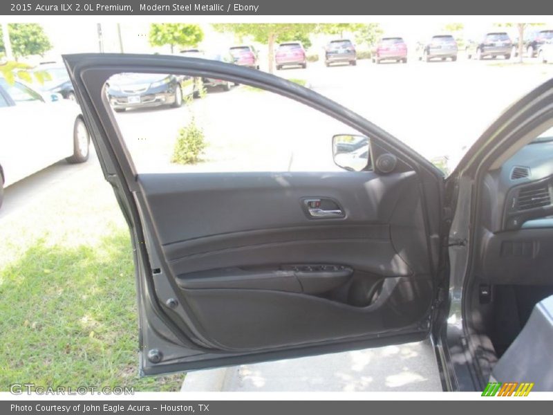 Modern Steel Metallic / Ebony 2015 Acura ILX 2.0L Premium