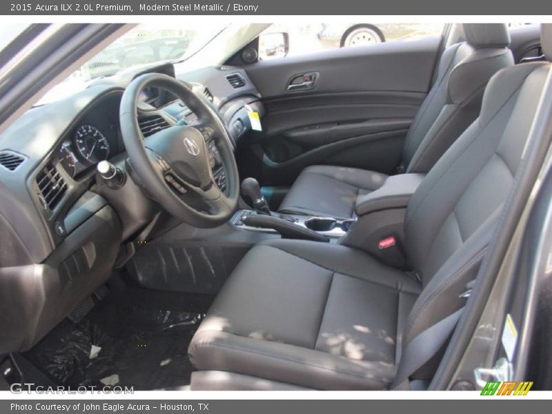 Modern Steel Metallic / Ebony 2015 Acura ILX 2.0L Premium