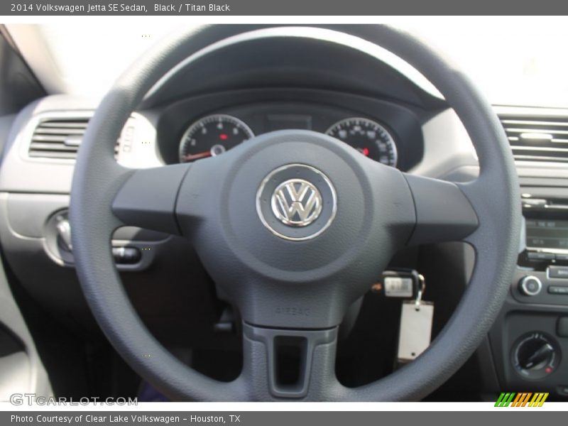 Black / Titan Black 2014 Volkswagen Jetta SE Sedan