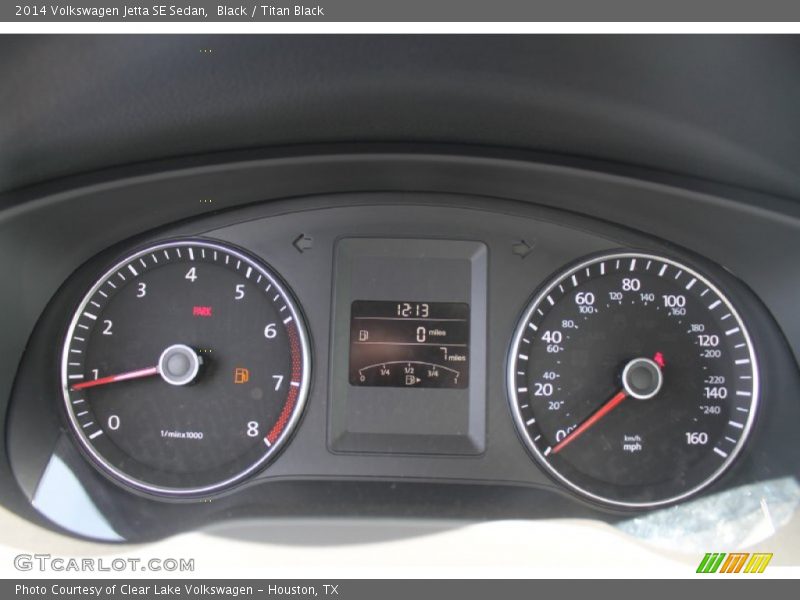 Black / Titan Black 2014 Volkswagen Jetta SE Sedan
