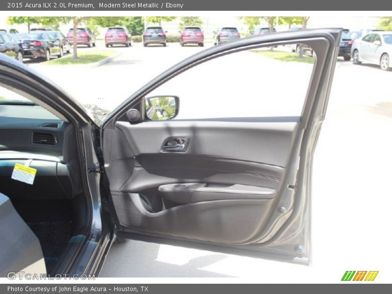 Modern Steel Metallic / Ebony 2015 Acura ILX 2.0L Premium