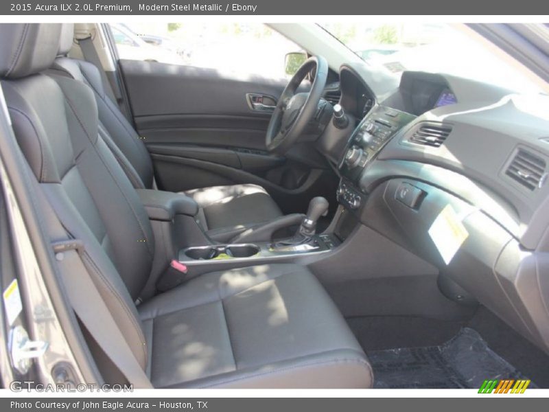 Modern Steel Metallic / Ebony 2015 Acura ILX 2.0L Premium