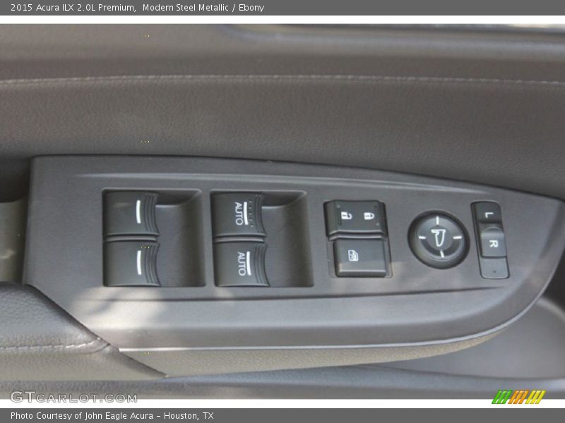 Modern Steel Metallic / Ebony 2015 Acura ILX 2.0L Premium