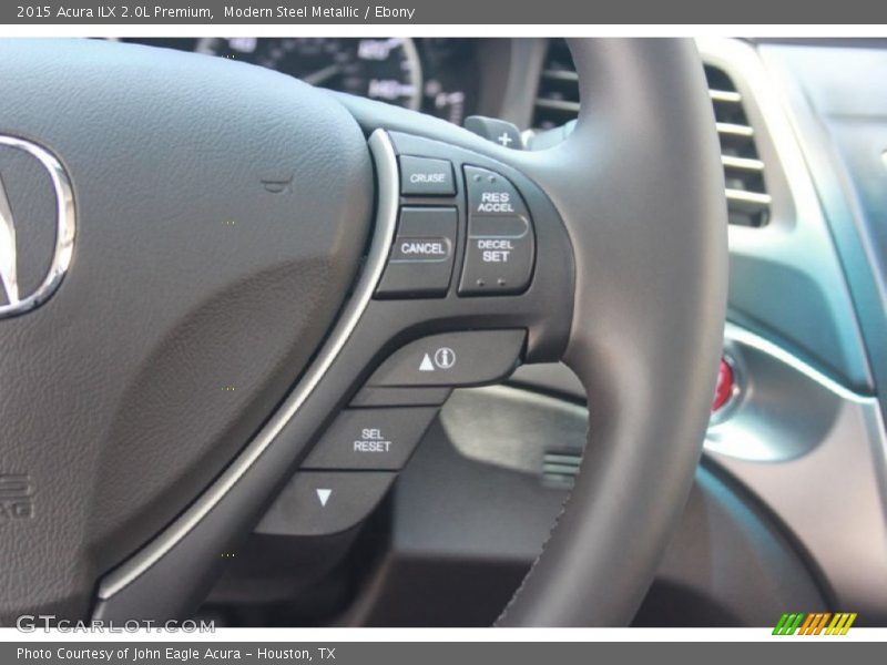 Modern Steel Metallic / Ebony 2015 Acura ILX 2.0L Premium