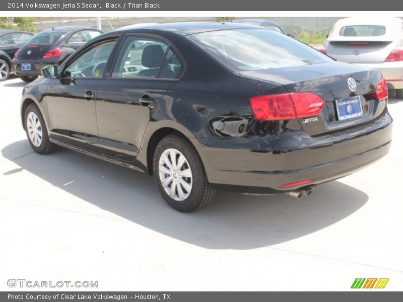 Black / Titan Black 2014 Volkswagen Jetta S Sedan