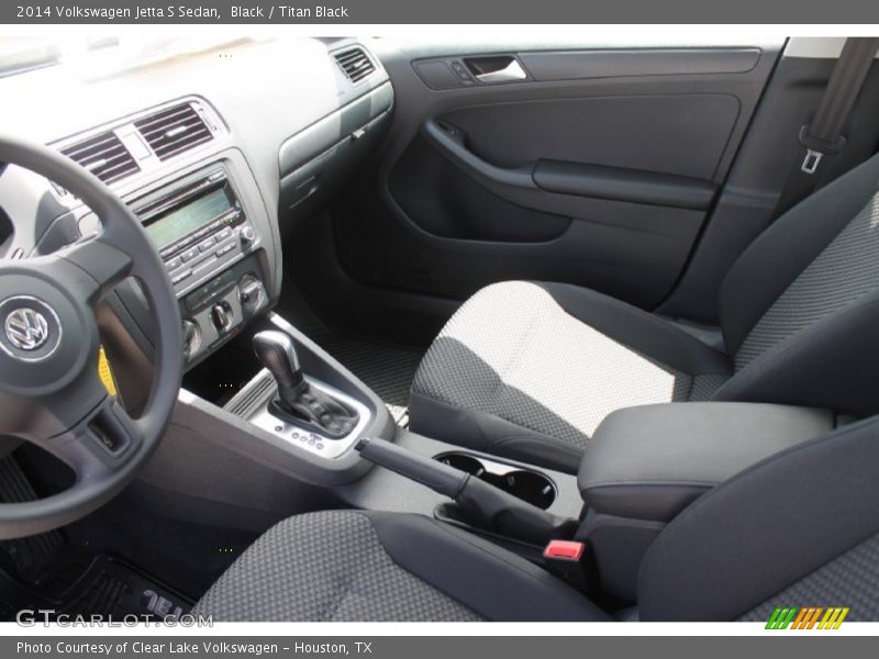 Black / Titan Black 2014 Volkswagen Jetta S Sedan