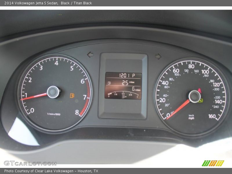 Black / Titan Black 2014 Volkswagen Jetta S Sedan