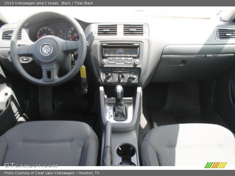 Black / Titan Black 2014 Volkswagen Jetta S Sedan