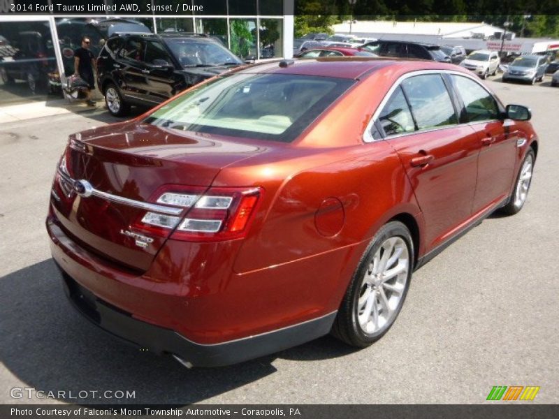 Sunset / Dune 2014 Ford Taurus Limited AWD