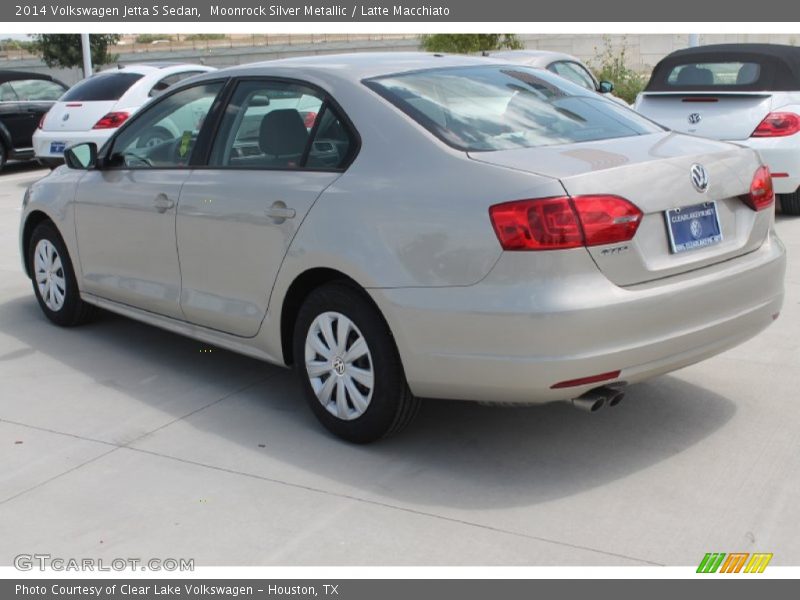 Moonrock Silver Metallic / Latte Macchiato 2014 Volkswagen Jetta S Sedan