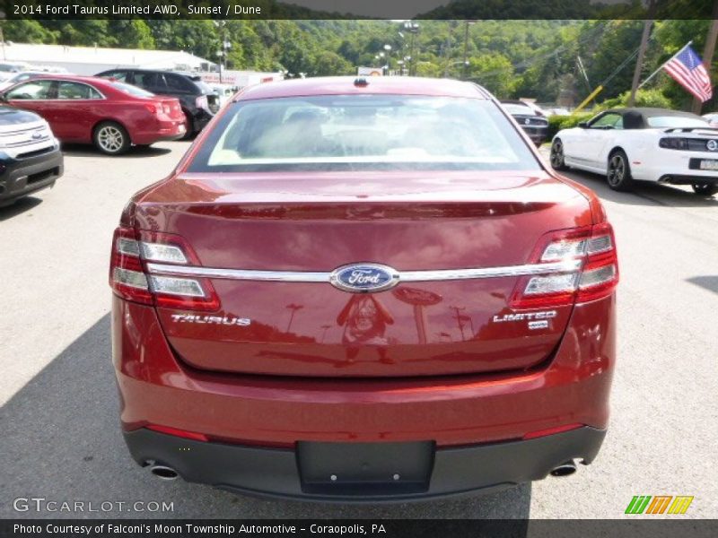 Sunset / Dune 2014 Ford Taurus Limited AWD