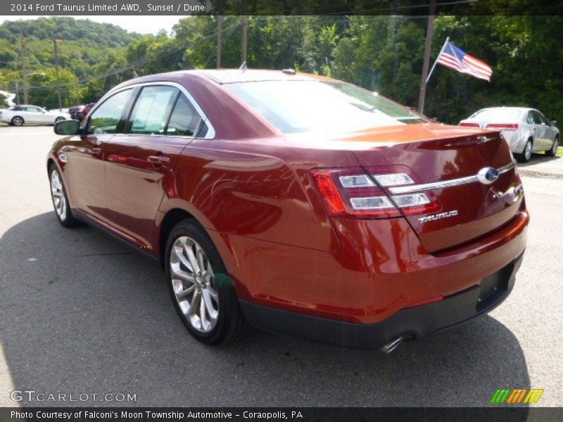 Sunset / Dune 2014 Ford Taurus Limited AWD