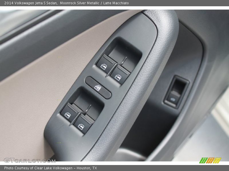 Moonrock Silver Metallic / Latte Macchiato 2014 Volkswagen Jetta S Sedan