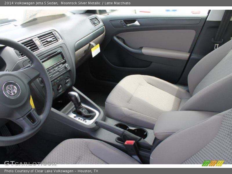 Moonrock Silver Metallic / Latte Macchiato 2014 Volkswagen Jetta S Sedan