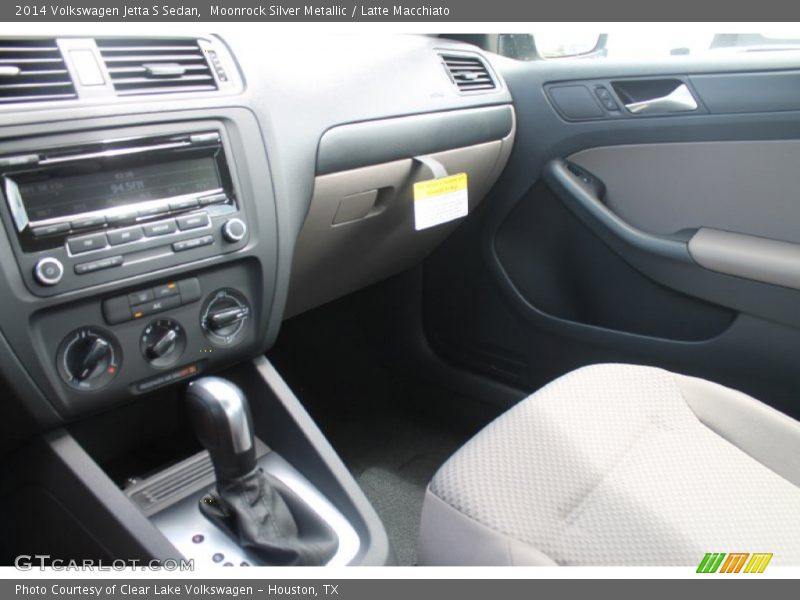 Moonrock Silver Metallic / Latte Macchiato 2014 Volkswagen Jetta S Sedan