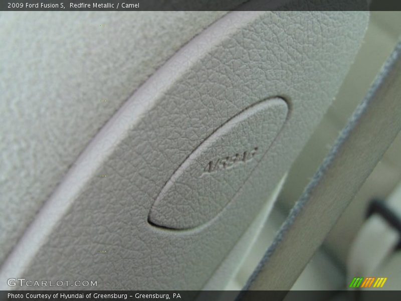 Redfire Metallic / Camel 2009 Ford Fusion S
