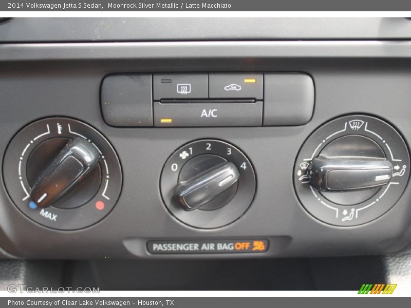 Moonrock Silver Metallic / Latte Macchiato 2014 Volkswagen Jetta S Sedan