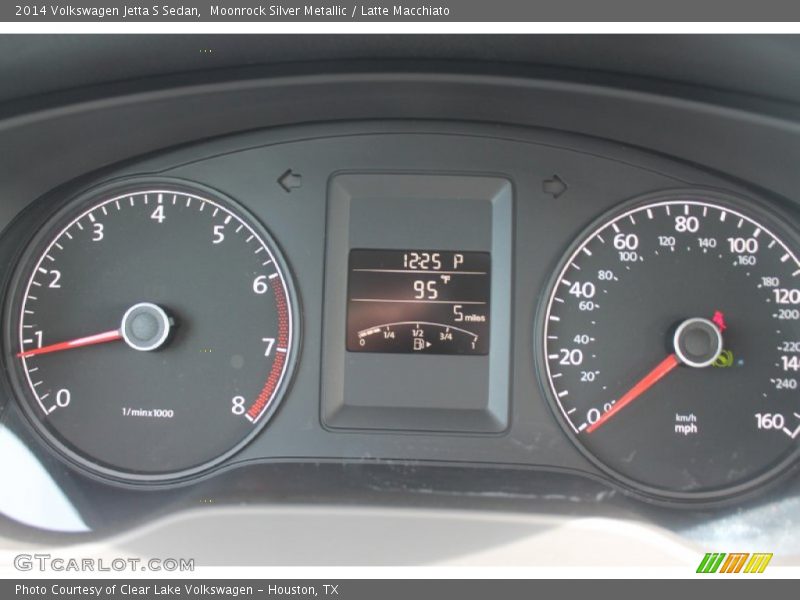 Moonrock Silver Metallic / Latte Macchiato 2014 Volkswagen Jetta S Sedan