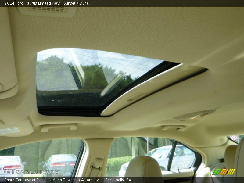 Sunset / Dune 2014 Ford Taurus Limited AWD